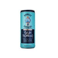 Bombay Sapphire & Tonic 25 Cl (Pack 12)