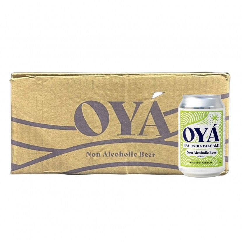 Cerveja Oya Ipa S/Alcool 33 Cl (Pack 12)