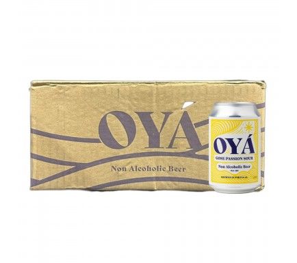 Cerveja Oya Gose Passion Sour S/Alcool 33 Cl (Pack 12) Cerveja Oya Gose Passion Sour S/Alcool 33 Cl (Pack 12)
