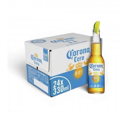 Corona Cero 0.0% 33 Cl (Pack 24) Corona Cero 0.0% 33 Cl (Pack 24)