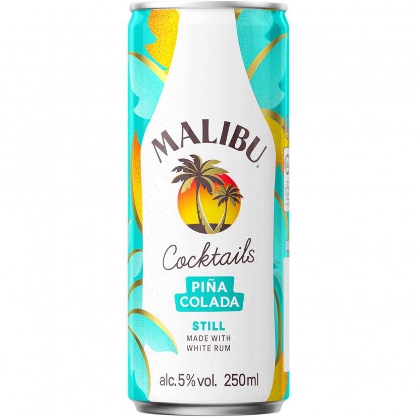 Licor Malibu Pina Colada 25 Cl (Pack 12)