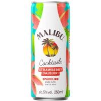 Licor Malibu Strawberry & Daiquiri 25 Cl (Pack 12)