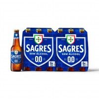 Sagres S/ Alcool Tp 33 Cl (Pack 24)