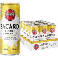 Bacardi Limon - Lemonade 25 Cl (Pack 12)