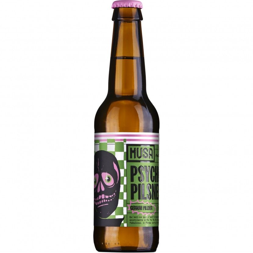 Beer Musa Psycho Pilsner 33 Cl (Pack 12)
