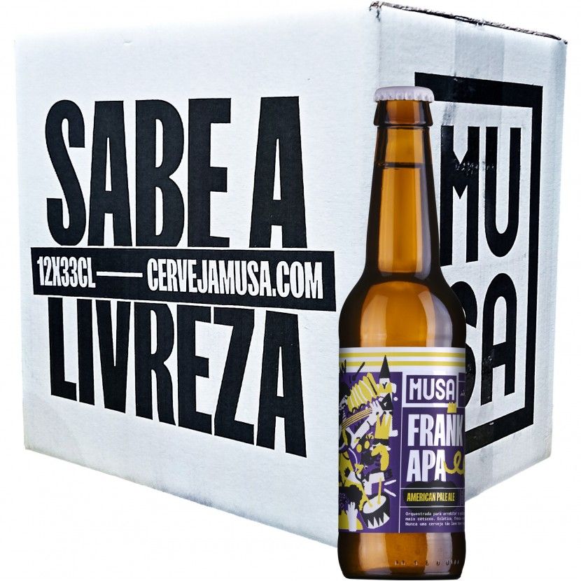 Beer Musa Frank Apa 33 Cl (Pack 12)