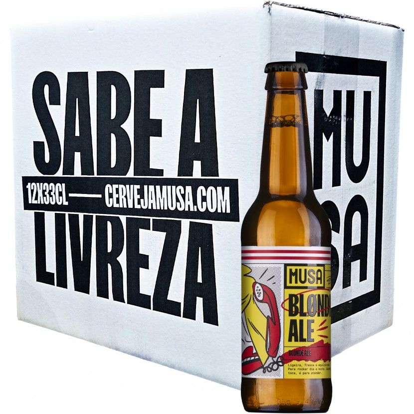 Beer Musa Blondie Ale 33 Cl (Pack 12)