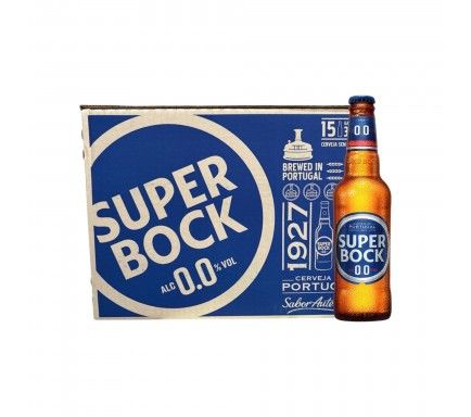 Super Bock S/ Alcool 33 Cl (Pack 15) Super Bock S/ Alcool 33 Cl (Pack 15)