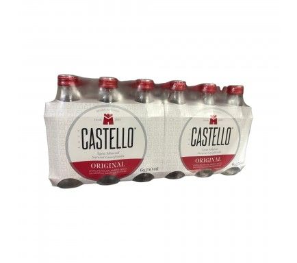 Agua Castello 25 Cl (Pack 24)