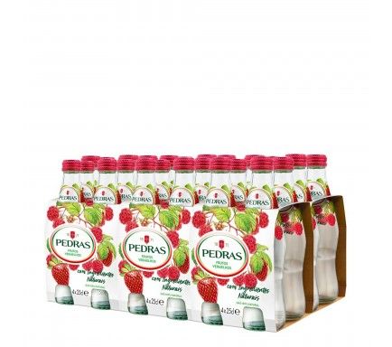 Agua Das Pedras Frutos Vermelhos 25 Cl (Pack 24)