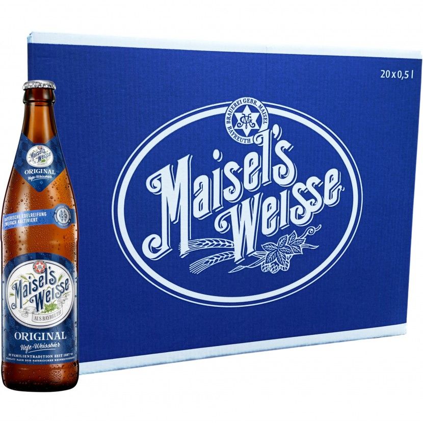 Cerveja Maisel's Weisse Original 50 Cl (Pack 20)