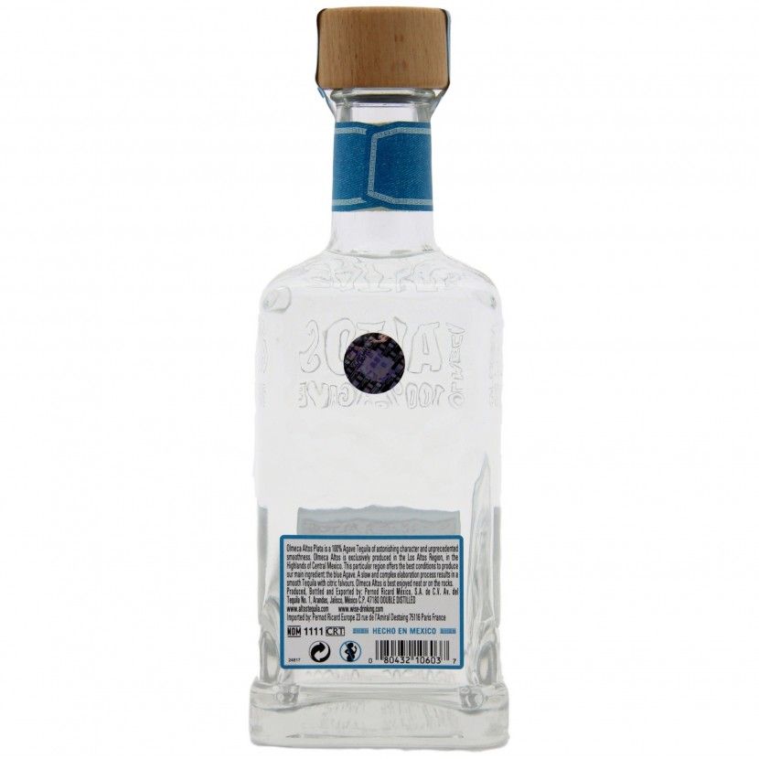 Tequila Olmeca Altos Silver 70 Cl