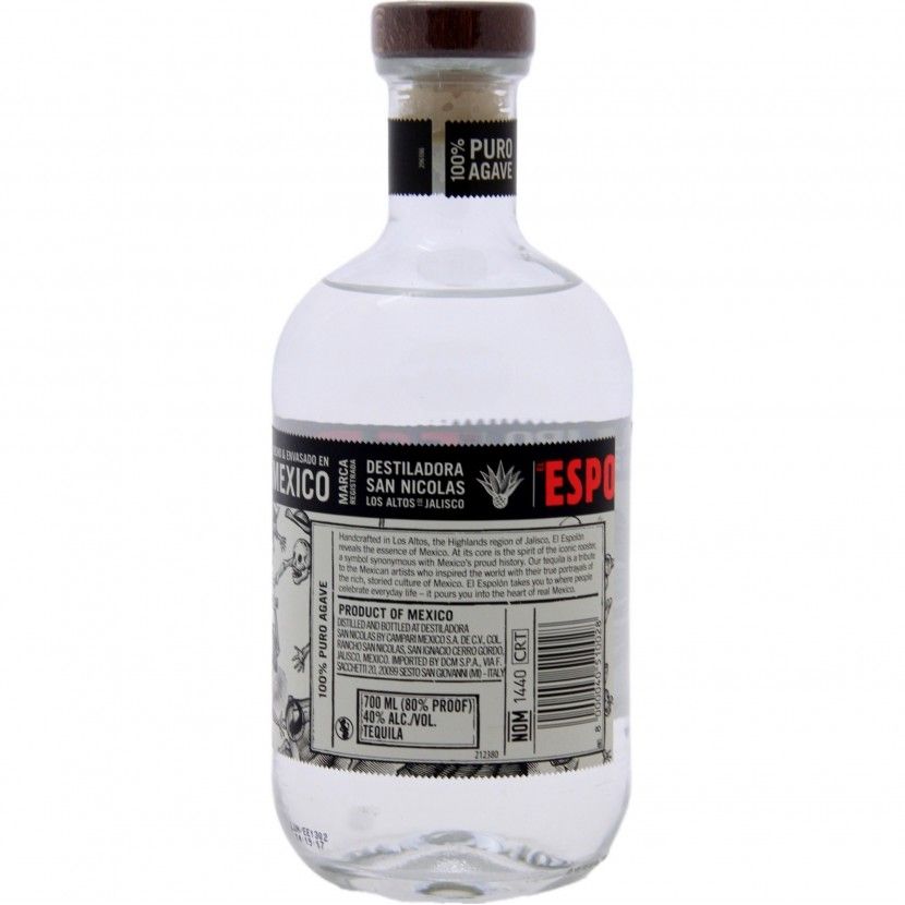 Tequila Espolon Blanco 70 Cl