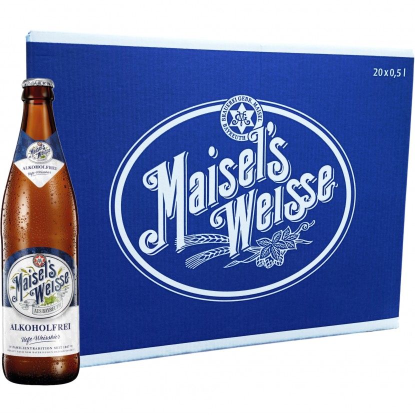 Beer Maisel's Weisse Alkoholfrei 50 Cl (Pack 20)