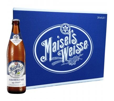 Cerveja Maisel's Weisse Alkoholfrei 50 Cl (Pack 20) Cerveja Maisel's Weisse Alkoholfrei 50 Cl (Pack 20)