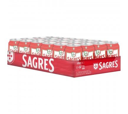 Sagres Lata 33 Cl (Pack 24)