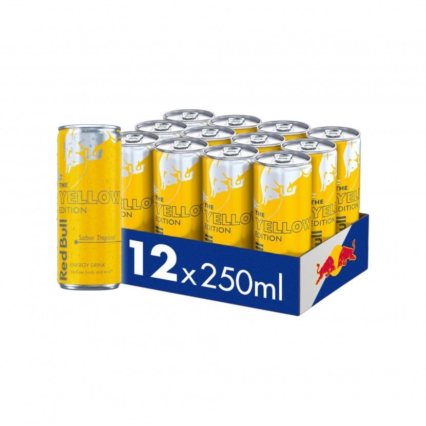 Red Bull Tropical Lata 25 Cl (Pack 12)