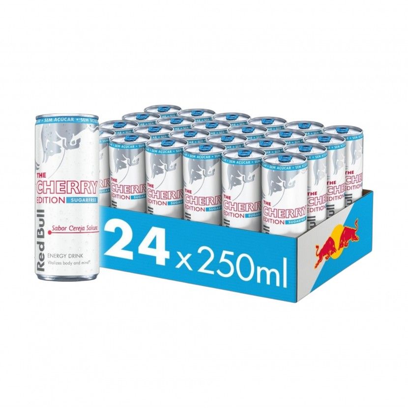 R..  Red Bull Cherry Lata 25 Cl (Pack 24)