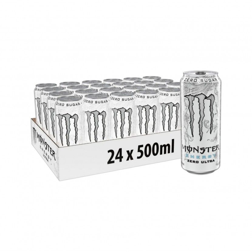 Monster Energy Ultra White 50 Cl (Pack 24)