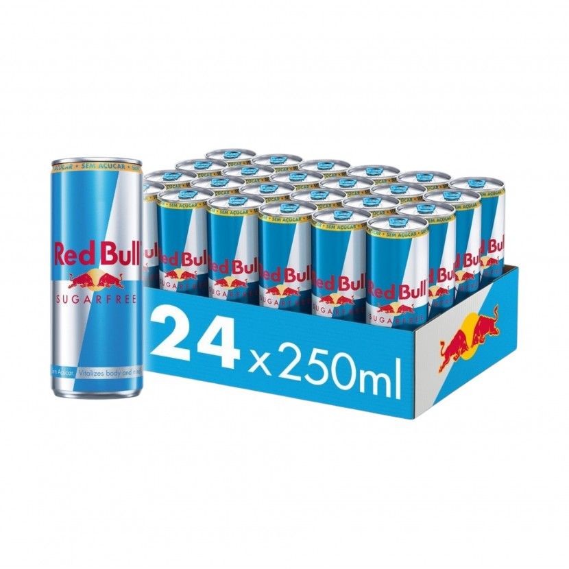 Red Bull Sugar Free Lata 25 Cl (Pack 24)