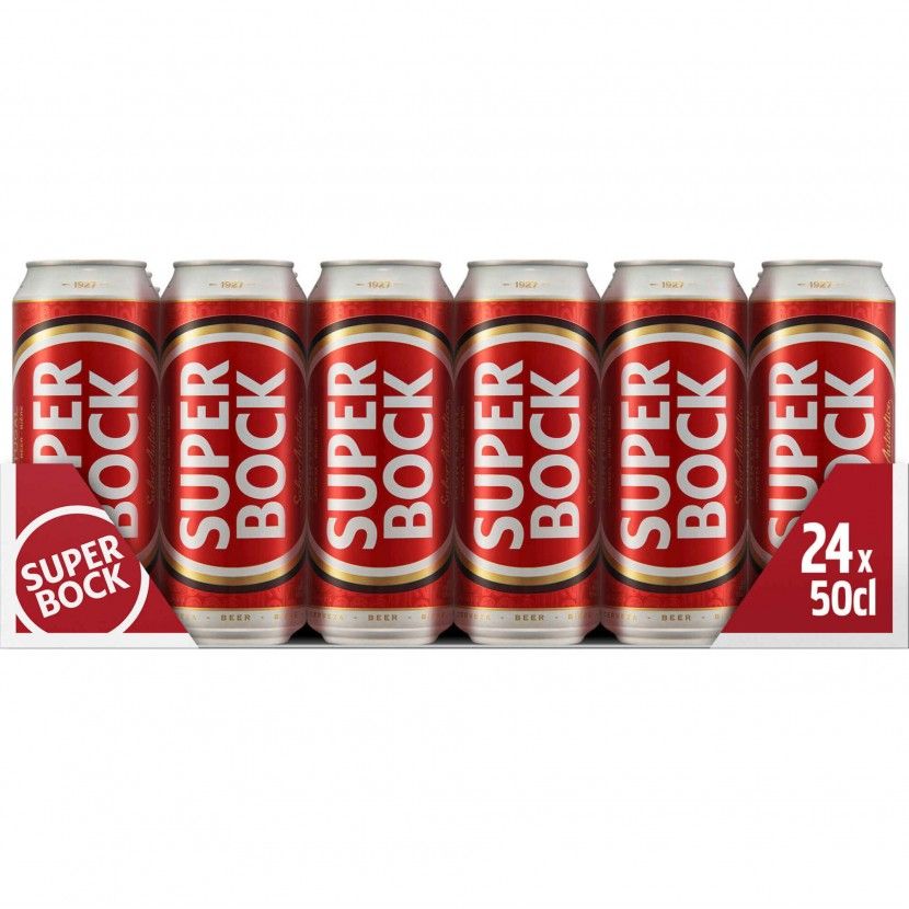Super Bock Lata 50 Cl (Pack 24)
