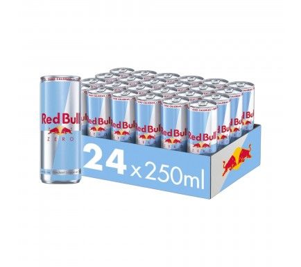 Red Bull Lata Zero Calories 25 Cl (Pack 24)
