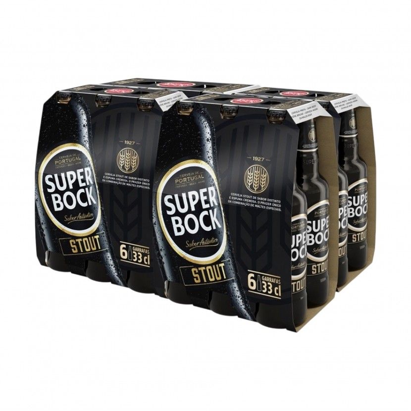 Super Bock Preta 33 Cl (Pack 24)