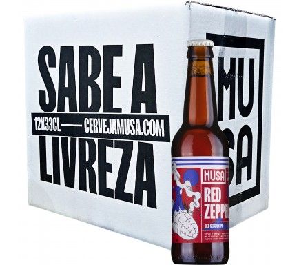 Beer Musa Red Zeppelin Ale 33 Cl (Pack 12)