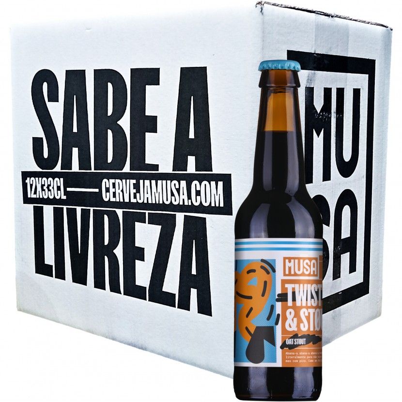 Cerveja Musa Twist & Stout 33 Cl (Pack 12)