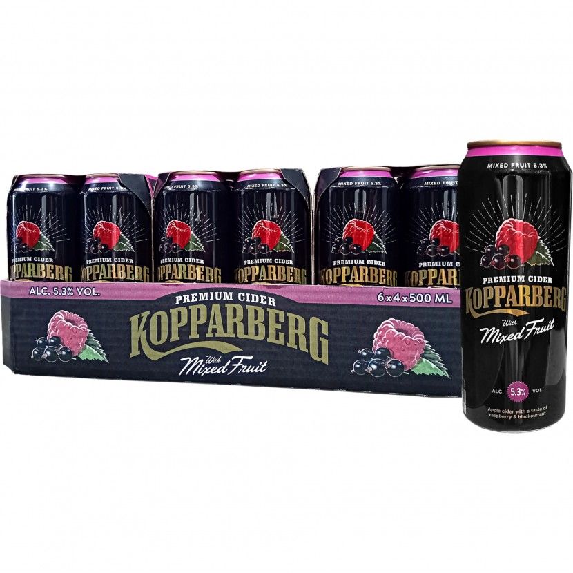 Kopparberg Mixed Fruit Lata 50 Cl (Pack 24)