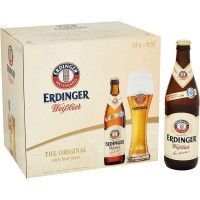 Cerveja Erdinger Hefe-Weiss 50 Cl (Pack 12)