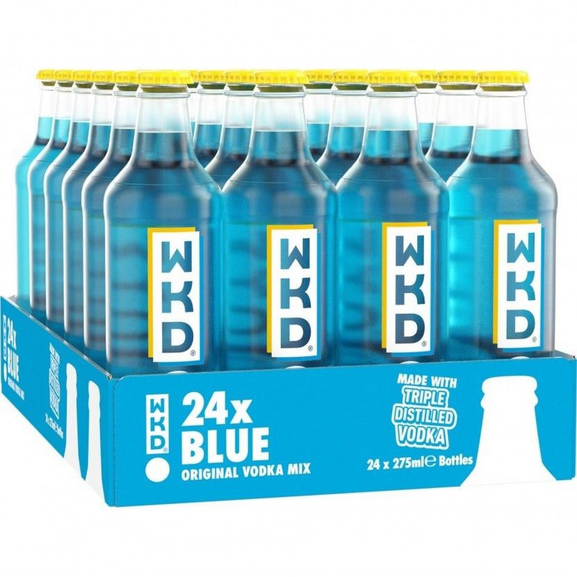 Vodka W.K.D. Blue 27,5 Cl (Pack 24)