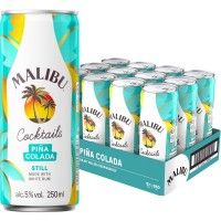 Licor Malibu Pina Colada 25 Cl (Pack 12)