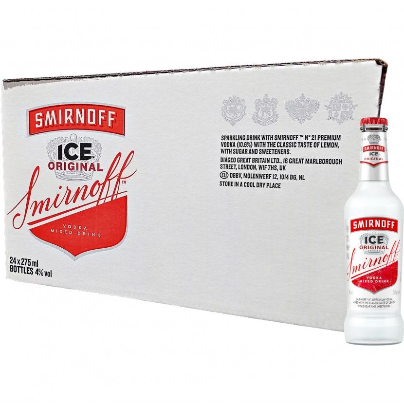 Vodka Smirnoff Ice 27,5 Cl (Pack 24)
