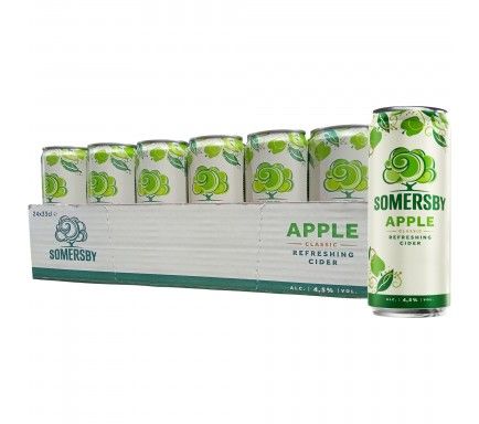 Somersby Lata 33 Cl (Pack 24)