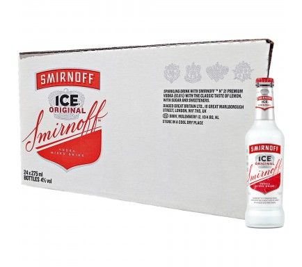 Vodka Smirnoff Ice 27,5 Cl (Pack 24) Vodka Smirnoff Ice 27,5 Cl (Pack 24)